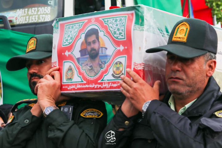 📸 #گزارش_تصویری  🔴 استقبال و تشییع با شکوه پیکر مطهر 🌹 شهید محمد دهقان دهنوی